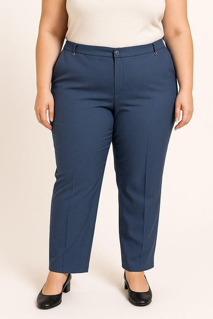 Plus size elegant trousers