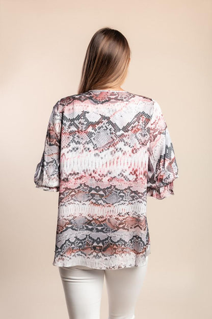 Printed blouse