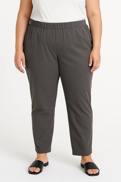 Plus size cotton pants