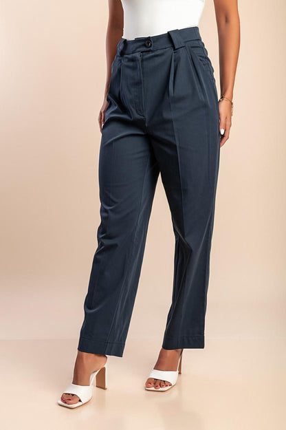 Plus size high waisted pants