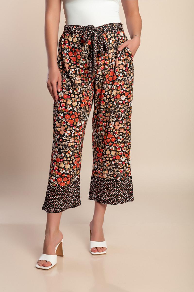 Pantaloni stampati taglie forti