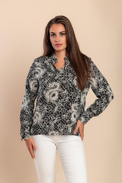 Printed blouse