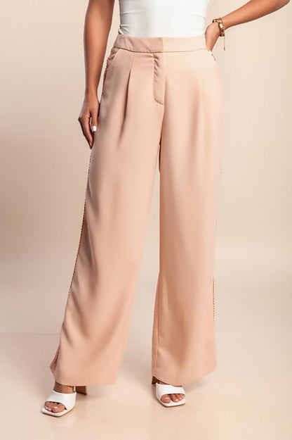 Elegante Hose mit weitem Bein