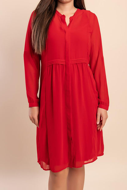 Plus size midi dress