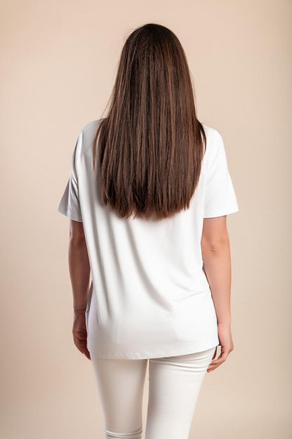 Tricou pentru mărimi mari, cu imprimeu