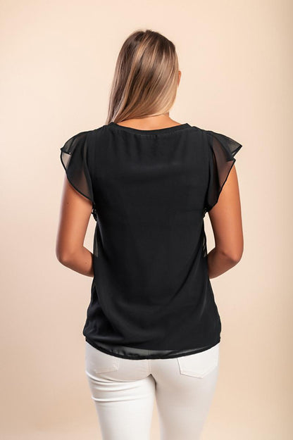 Ruffled top