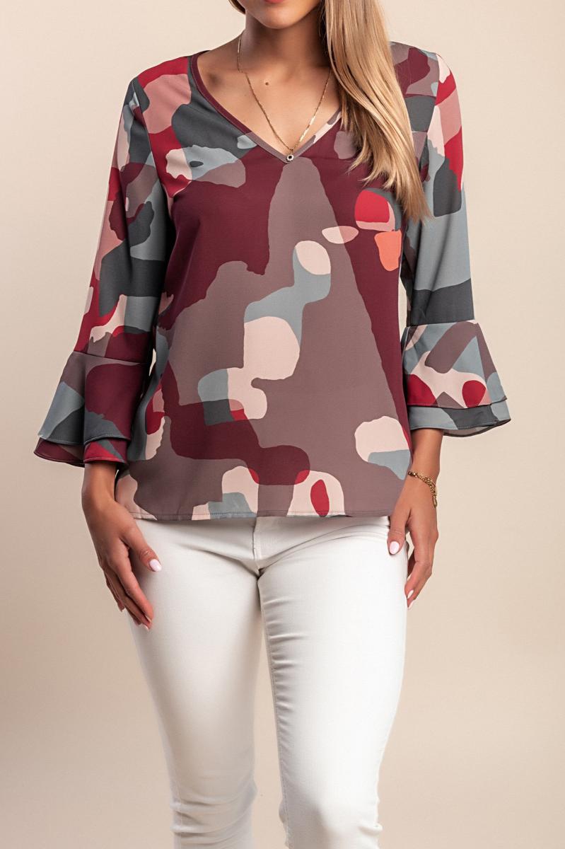 Printed blouse
