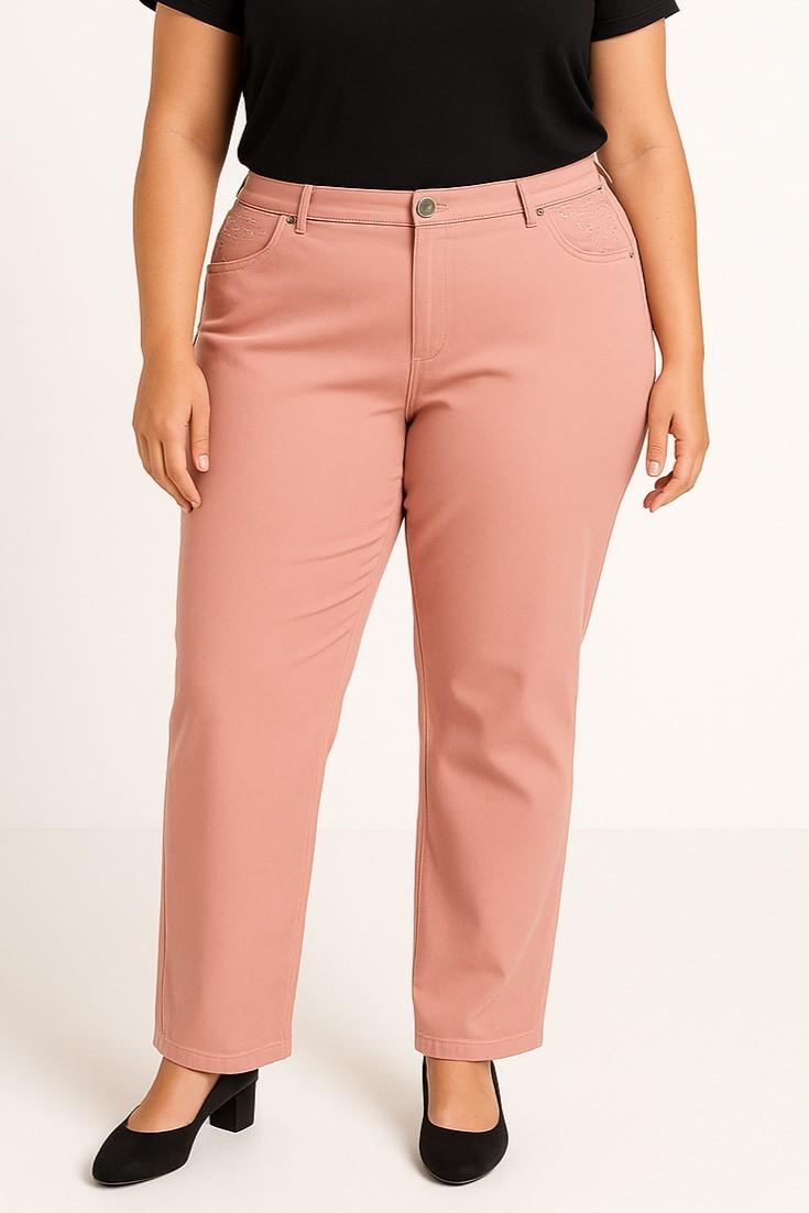 Plus size cotton pants