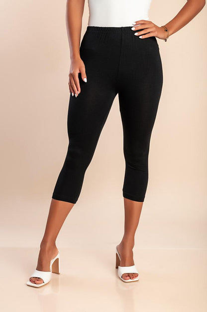 Plus size capri leggings
