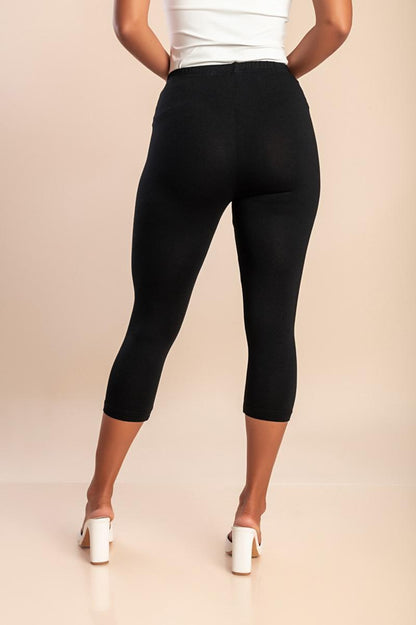 Plus size capri leggings