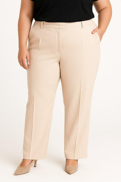 Plus size elegant pants