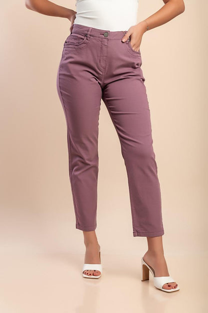 Plus size cotton pants