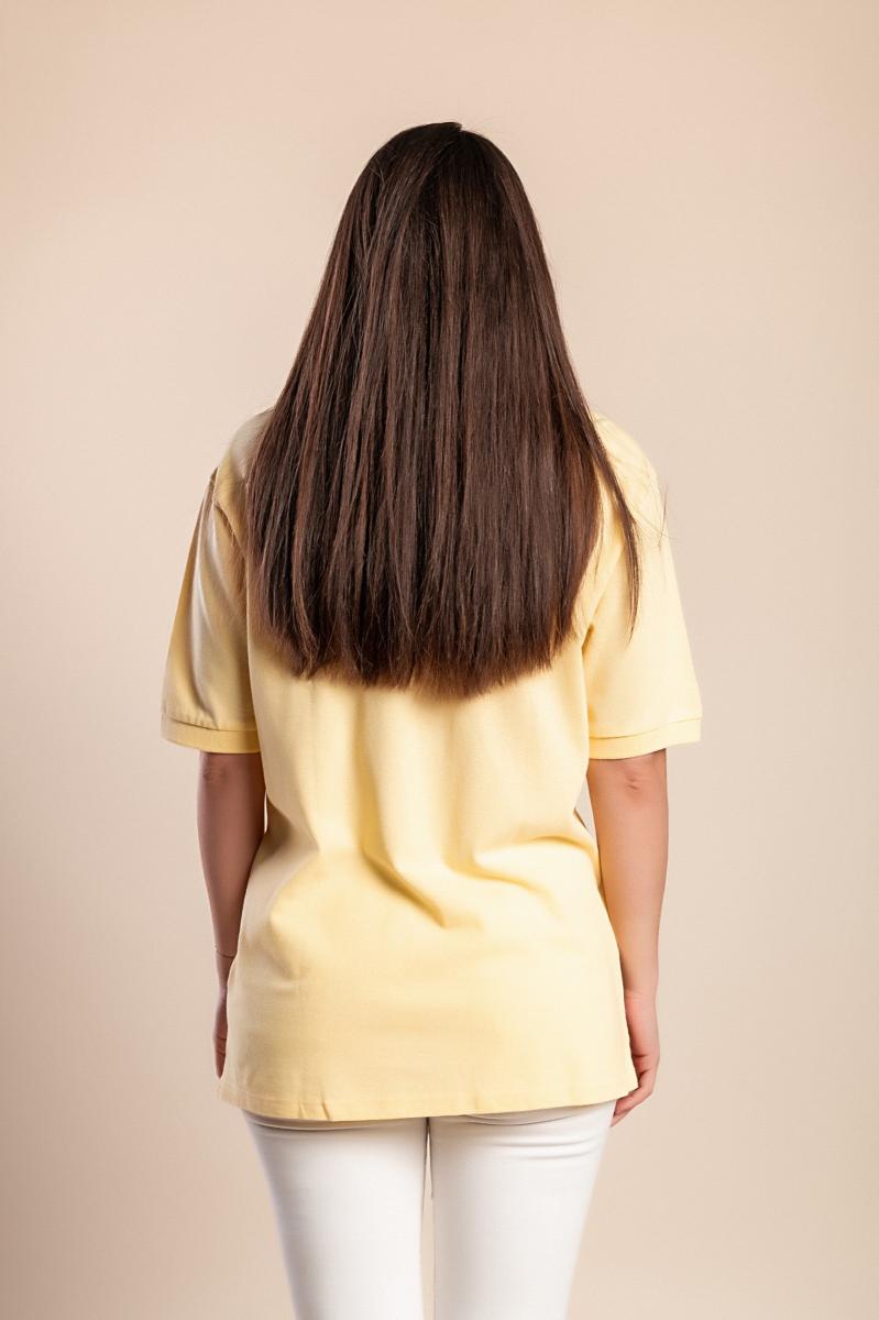 Polo de algodão plus size