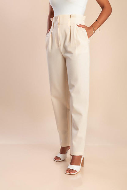 Elegante broek met hoge taille