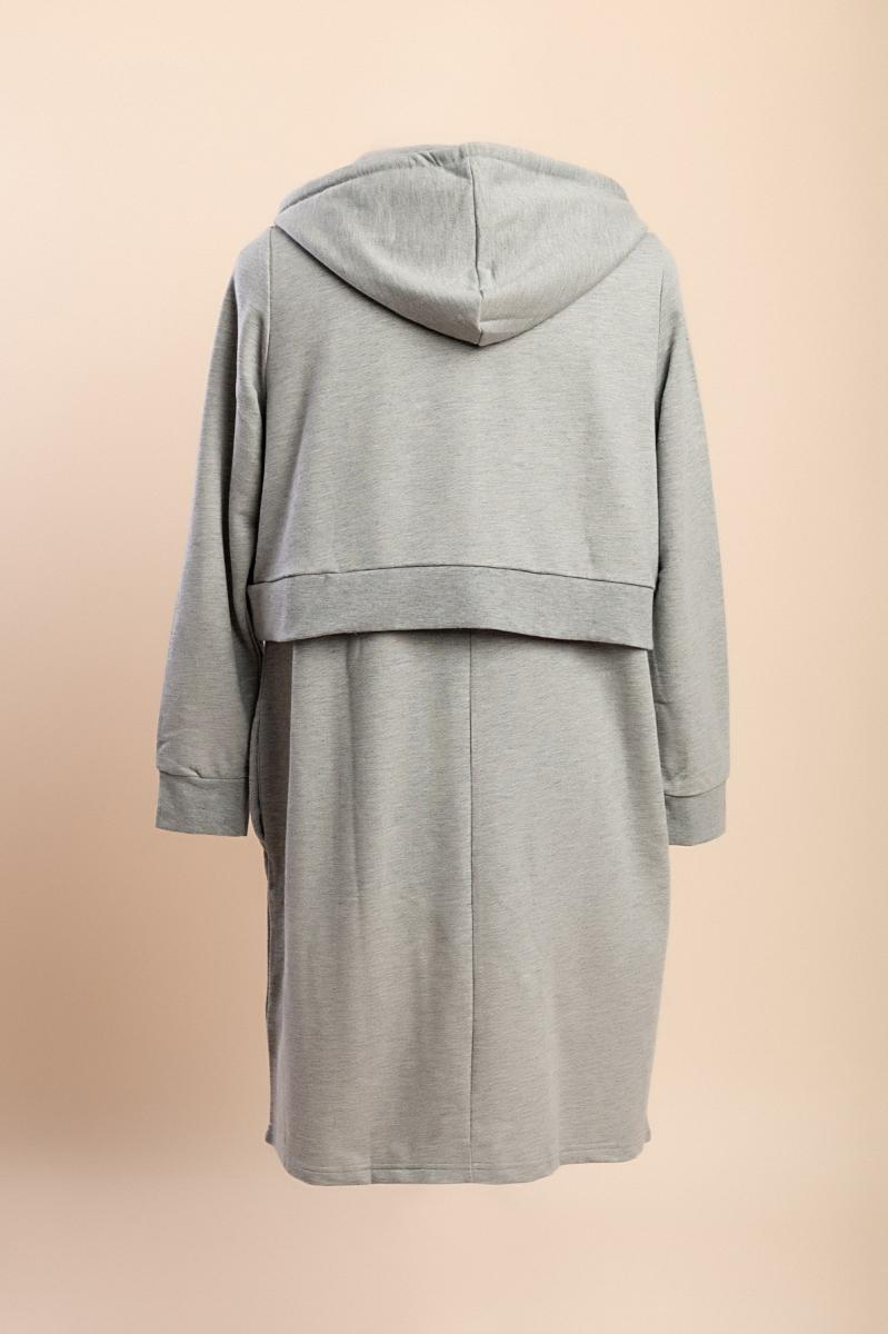 Vestido de algodón de talla grande