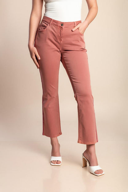 Pantaloni in cotone taglie forti
