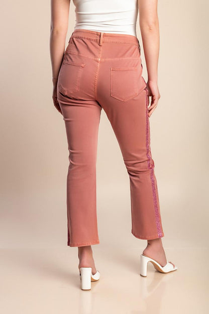Pantaloni in cotone taglie forti