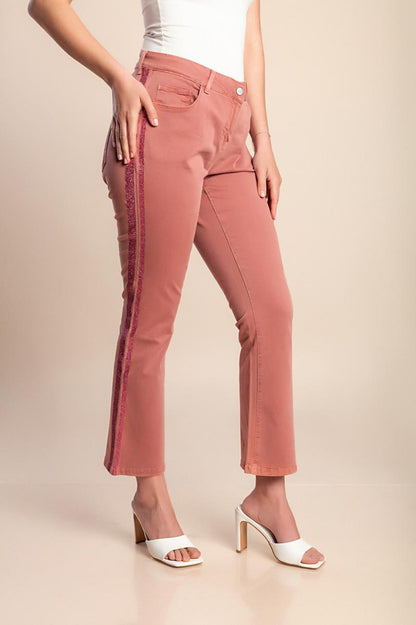 Pantaloni in cotone taglie forti