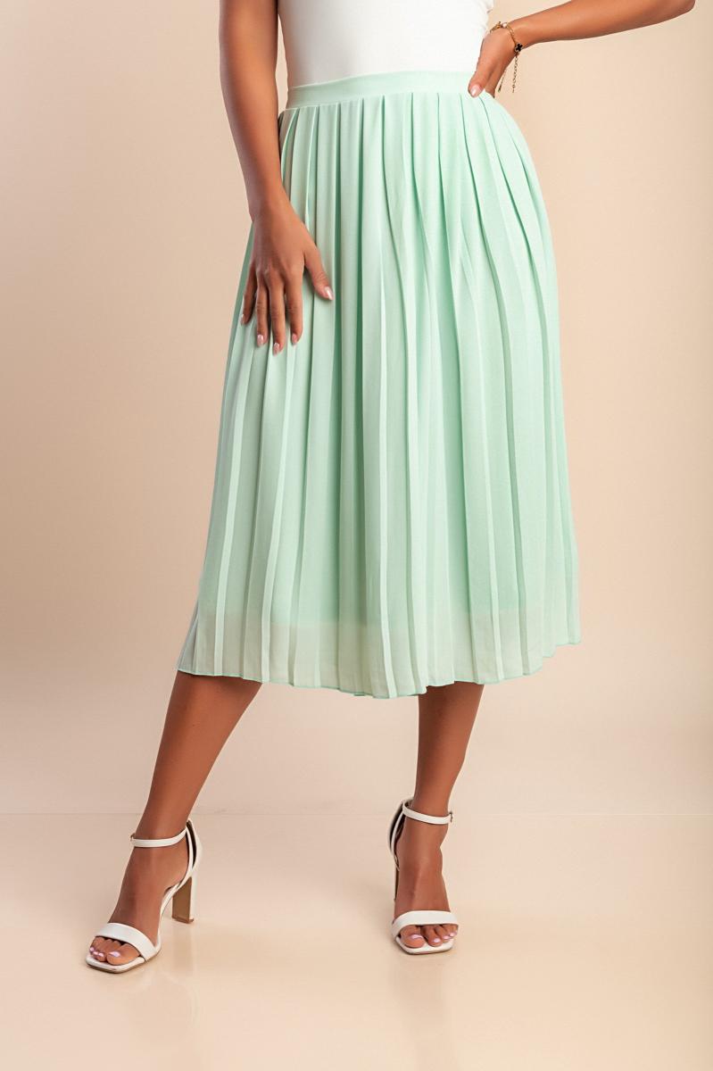 Plisowana spódnica plus size