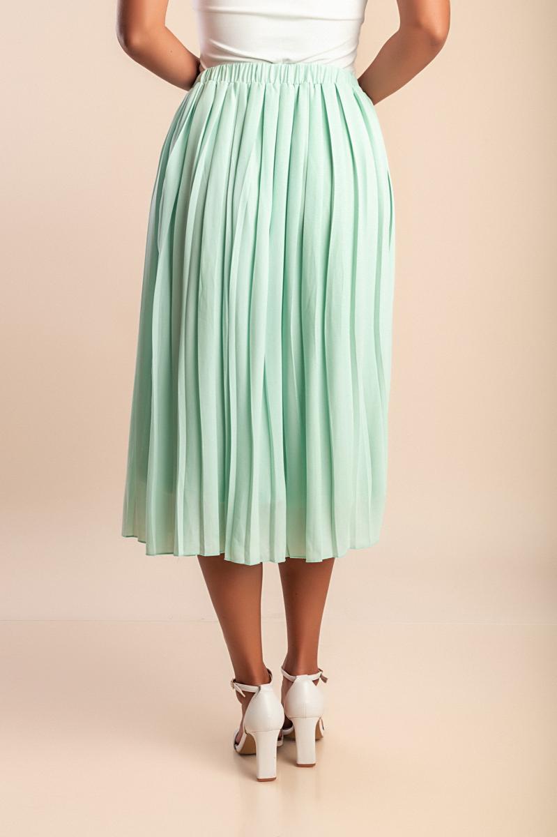 Plisowana spódnica plus size