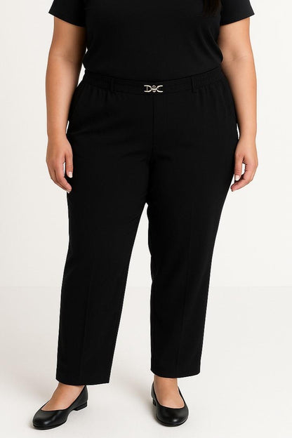 Plus size elegant pants