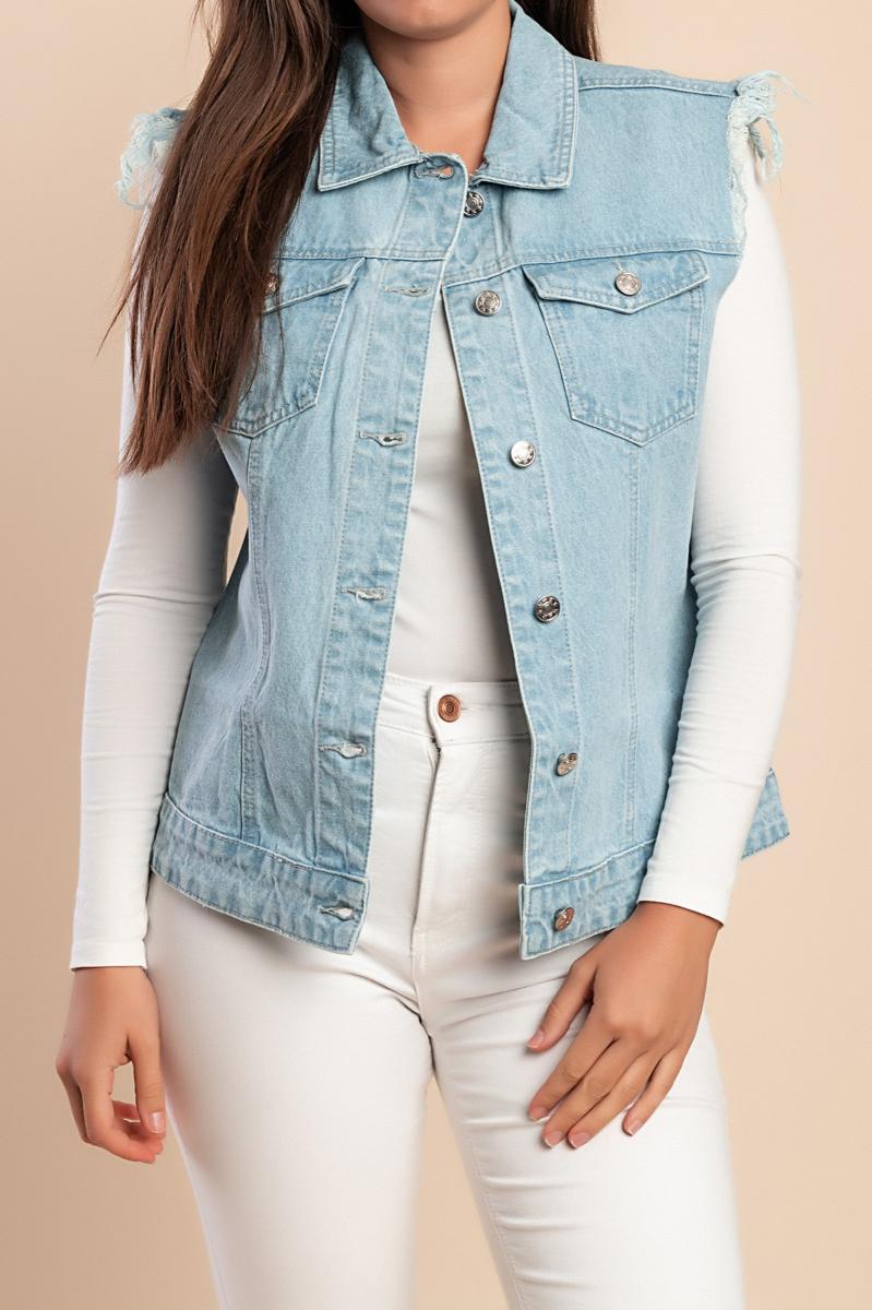 Denim vest