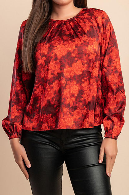 Printed blouse