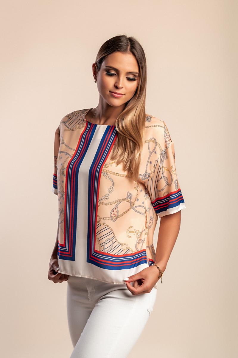 Printed blouse