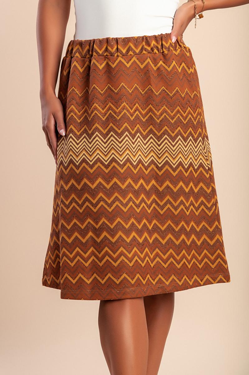 Printed skirt