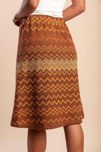 Printed skirt