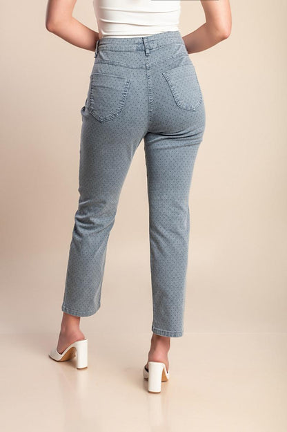 Jeans a vita alta taglie forti