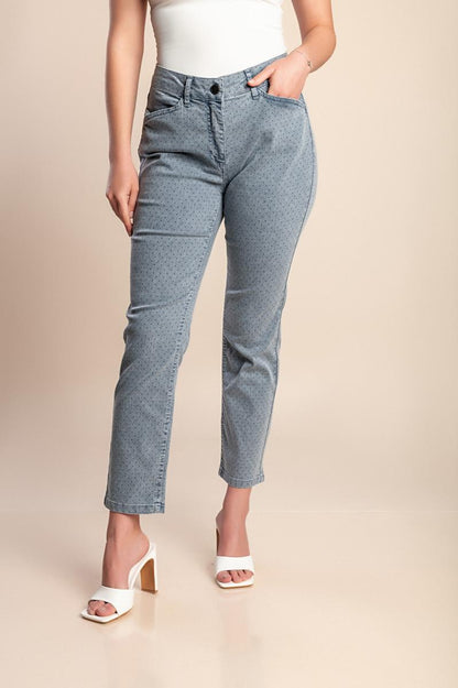 Jeans a vita alta taglie forti