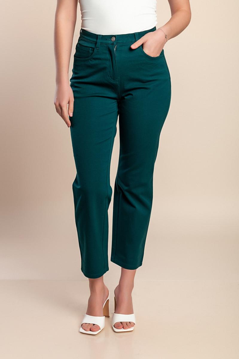 Bawełniane spodnie plus size