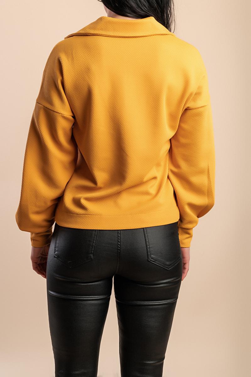 Bluza z kołnierzem