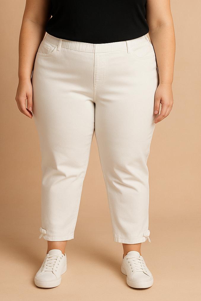 Plus size cotton pants