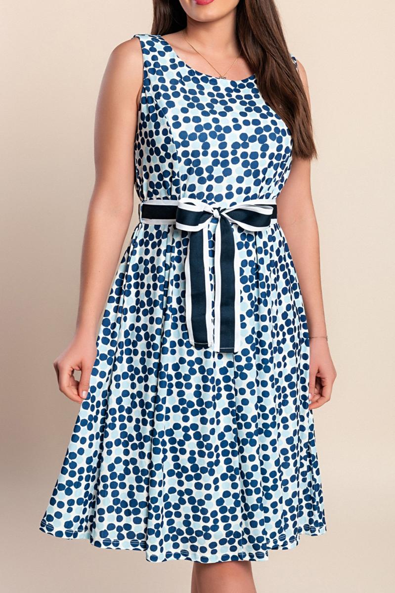 Vestito stampato taglie forti
