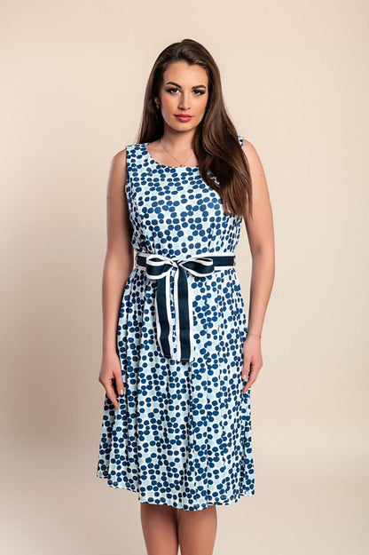 Vestito stampato taglie forti