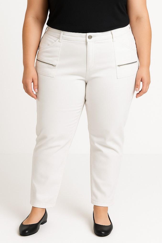 Plus size cotton pants