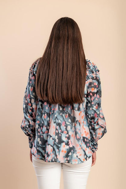 Printed blouse