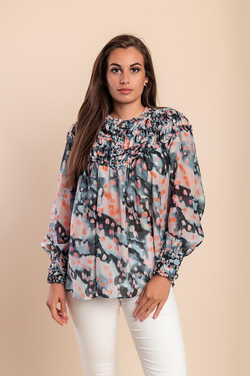 Printed blouse