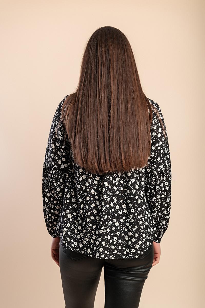 Bluse mit Blumenprint