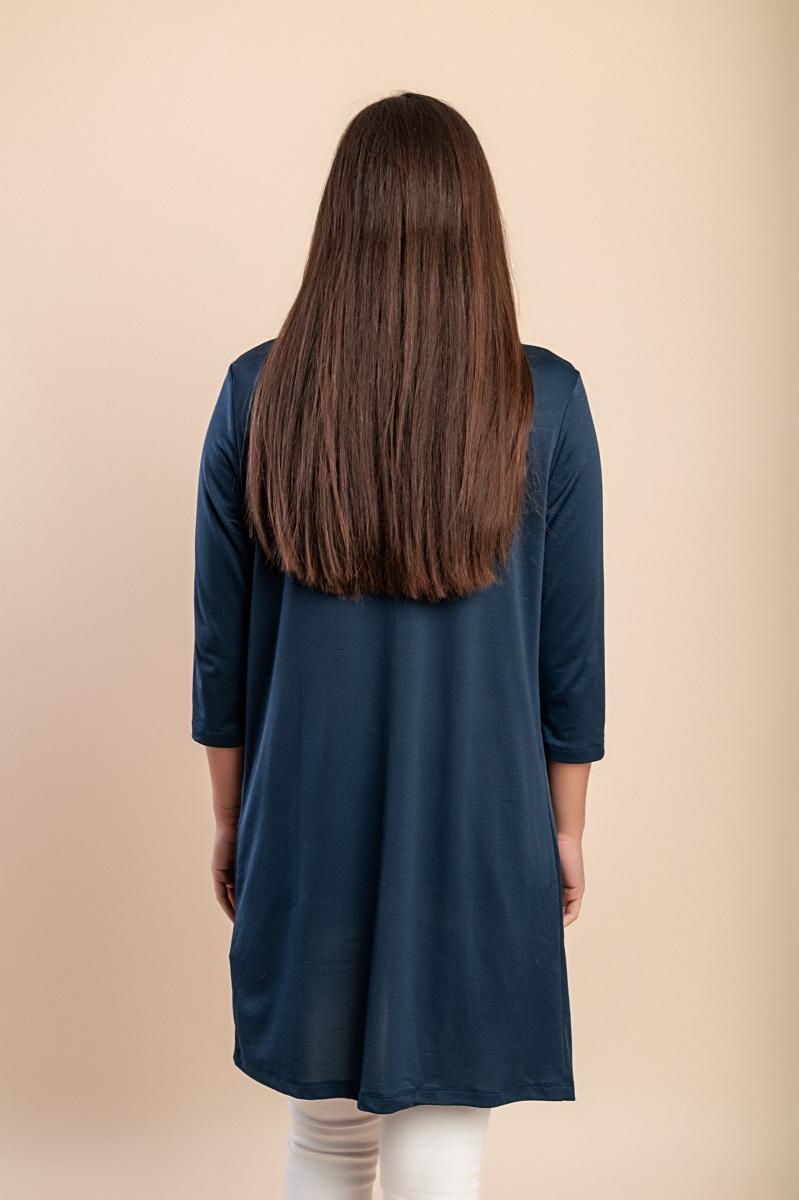 Cardigan com detalhes decorativos