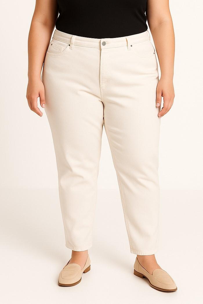 Pantalones de algodón de talla grande