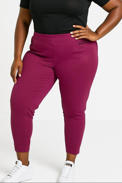 Plus size elegant pants