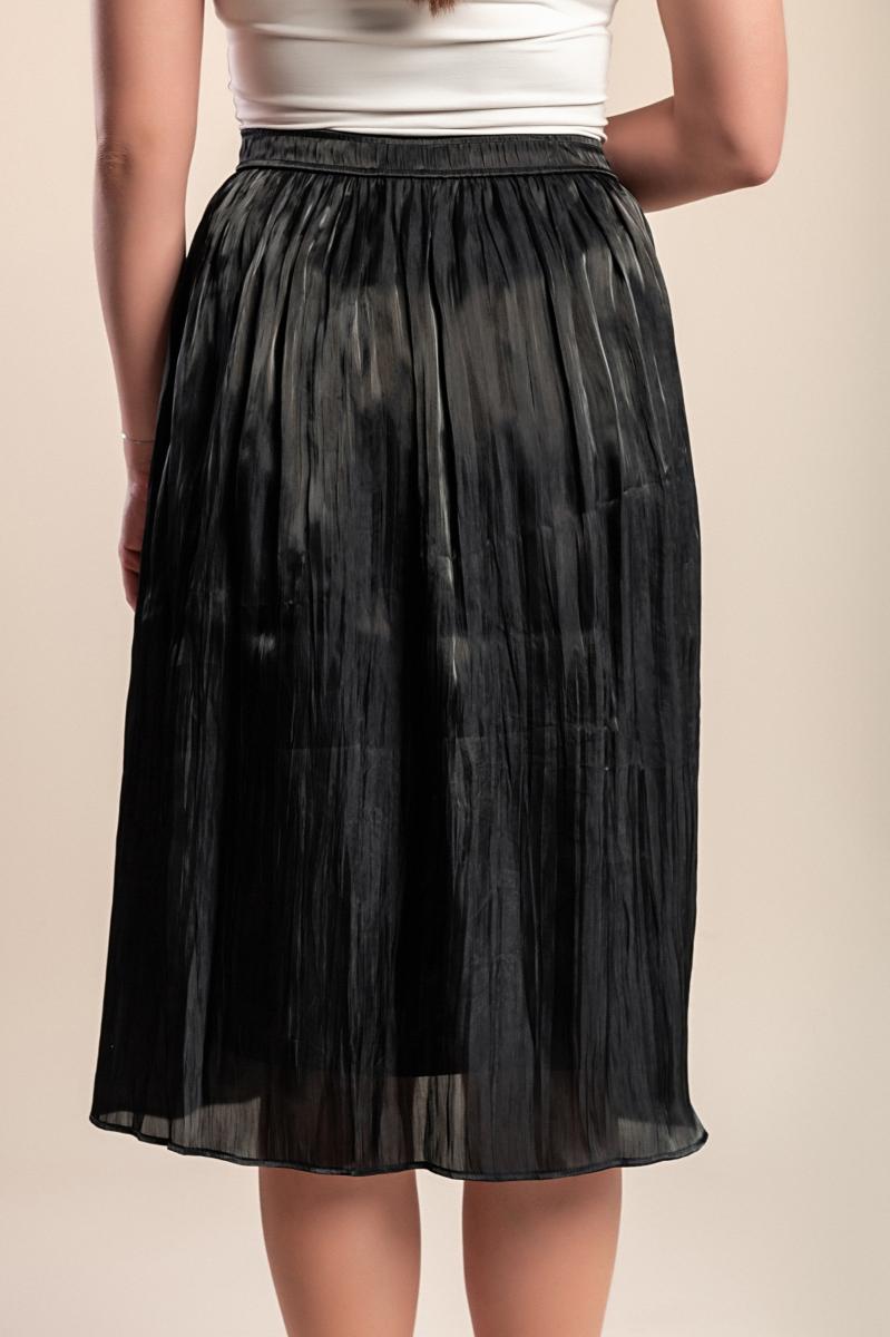 Plus size midi skirt