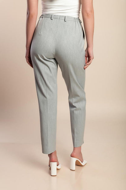Plus size elegant long trousers