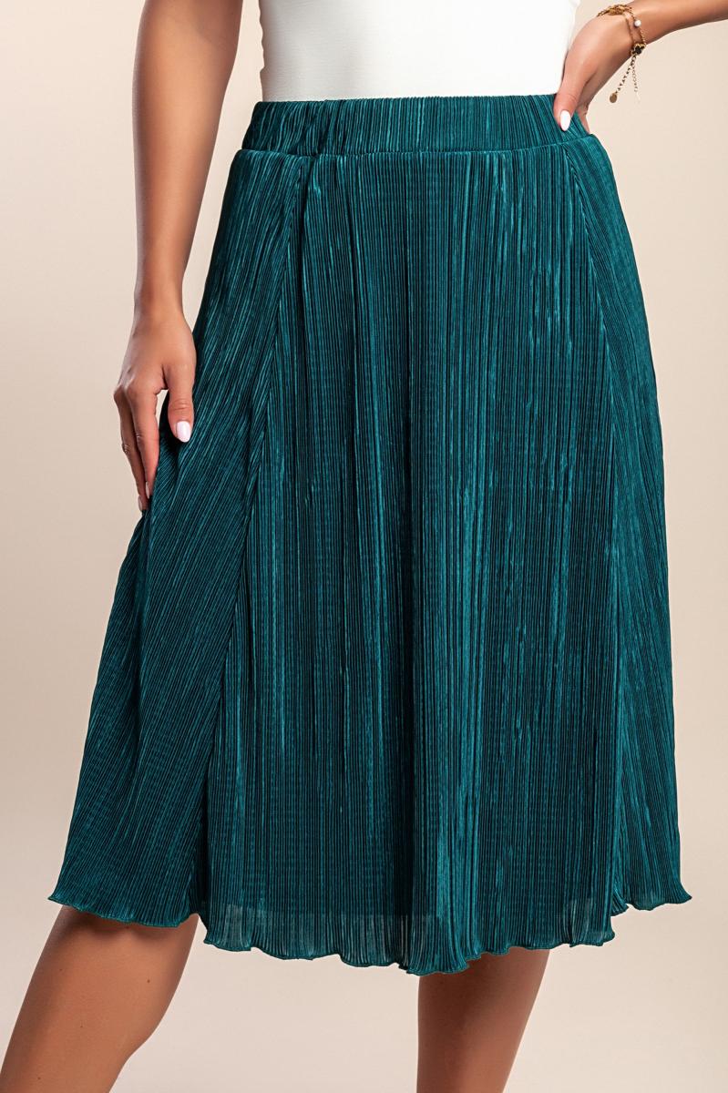 Plisowana spódnica plus size