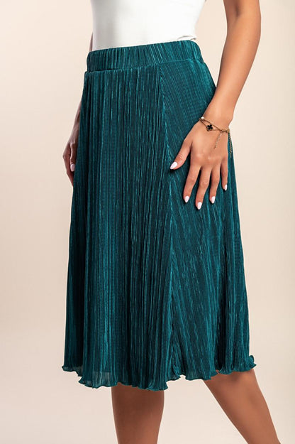 Plisowana spódnica plus size