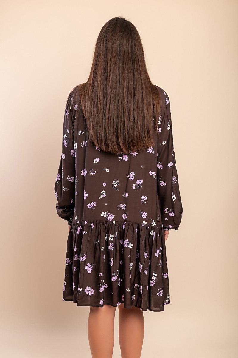 Vestido midi estampado