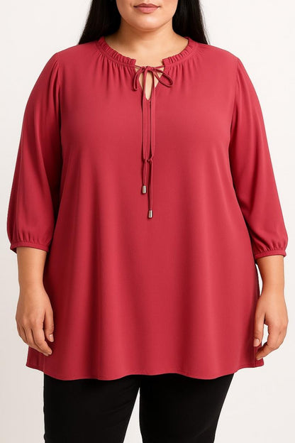 Plus size blouse